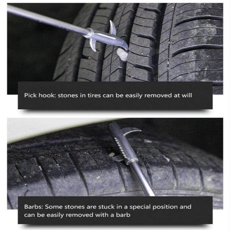 Effective Tire Grime Removal Brush Tool
