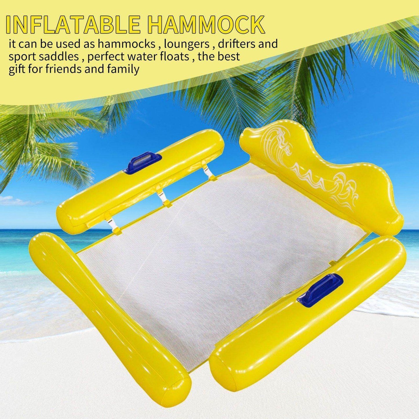 Pool Float Lounge Inflatable Water Hammock