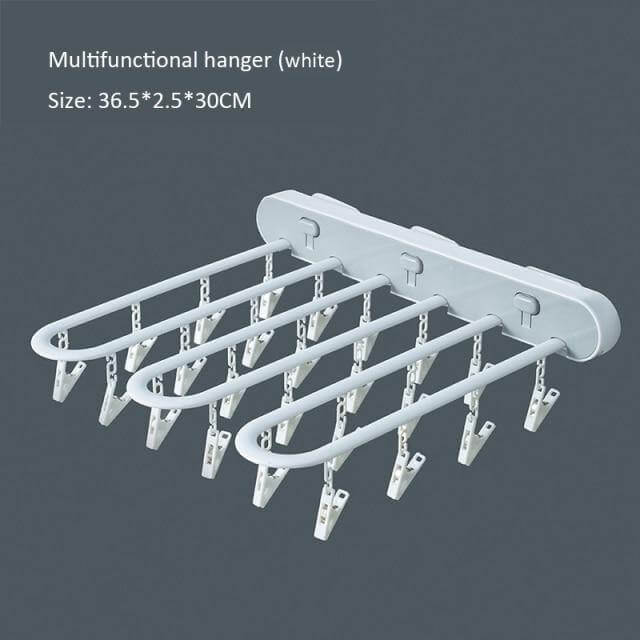 Space-Saving Foldable Sock Drying Rack for Wall - Fesara