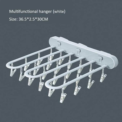 Space-Saving Foldable Sock Drying Rack for Wall - Fesara