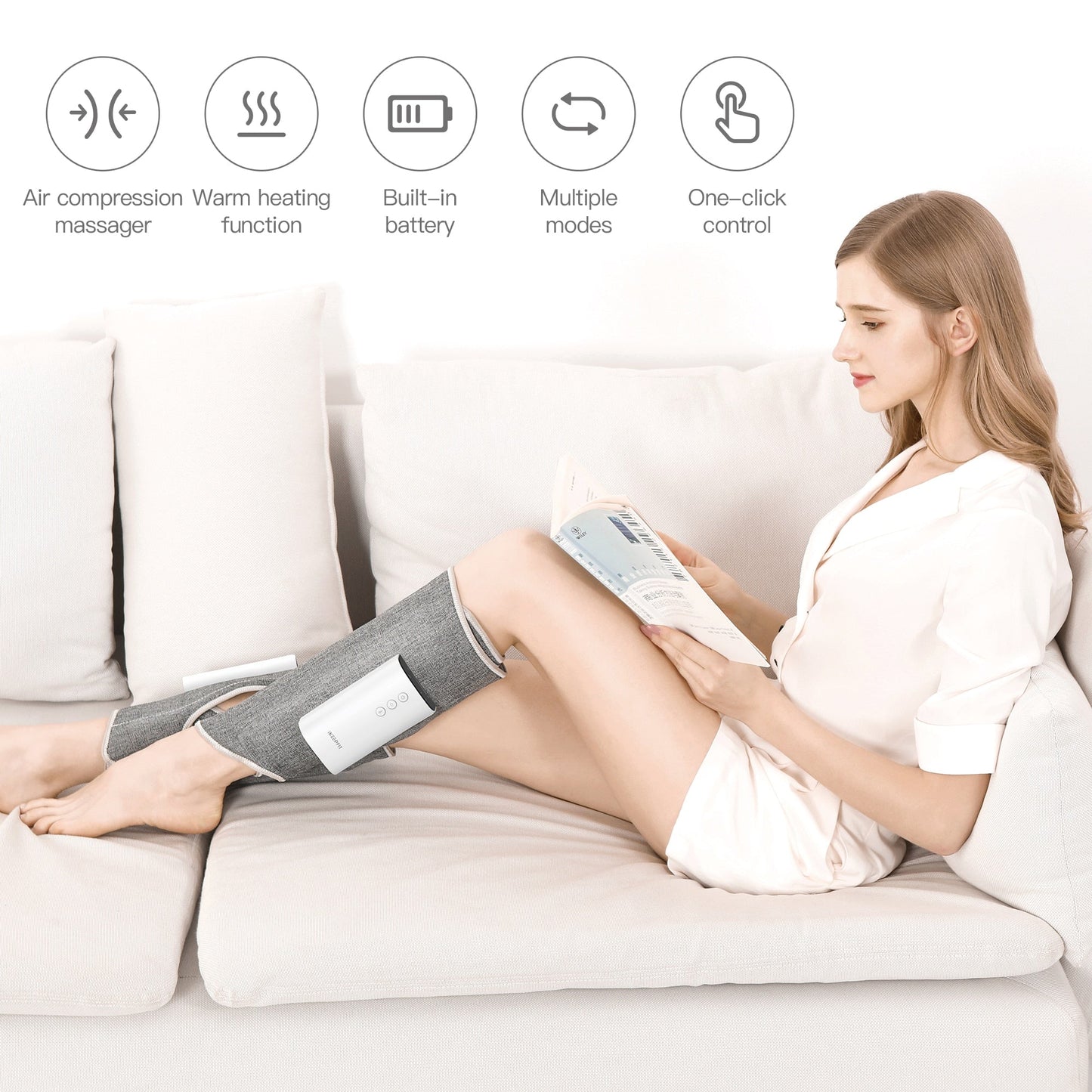 Relaxing Air Compression Leg Massager