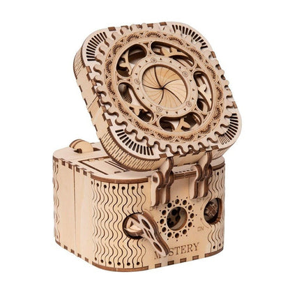 Unique Wooden Puzzle Keepsake Box
