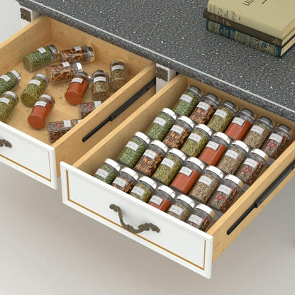 Fesara Compact Spice Rack Organizer