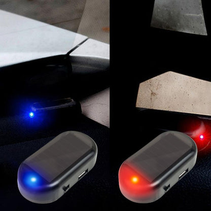 Car Solar Powered Fake Alarm Security Light