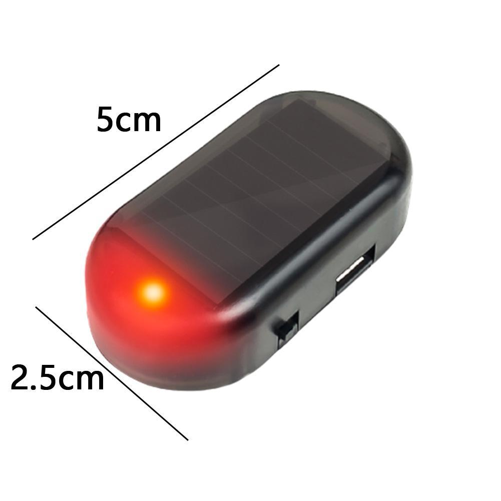 Car Solar Powered Fake Alarm Security Light