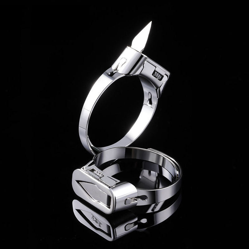 Tactical Stainless Steel Self Defense Ring - Fesara