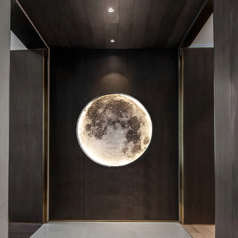 Glowing 3D LED Globe Ceiling Lamp