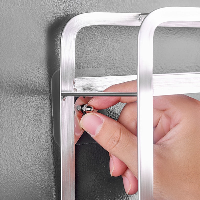 Strong Clear Sticky Wall Hooks 10-Pack