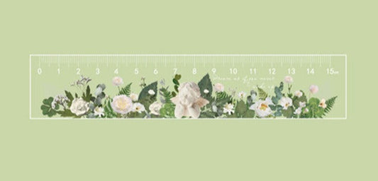 Fesara | Vintage Floral Measuring Ruler - Fesara