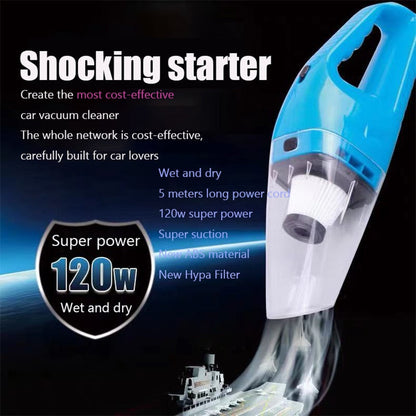 Compact 12V Auto Vacuum Cleaner