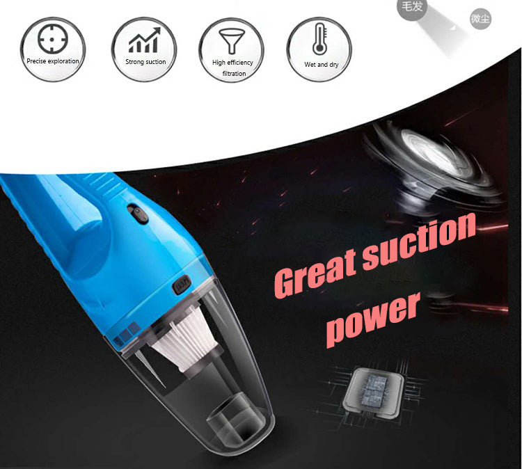 Compact 12V Auto Vacuum Cleaner