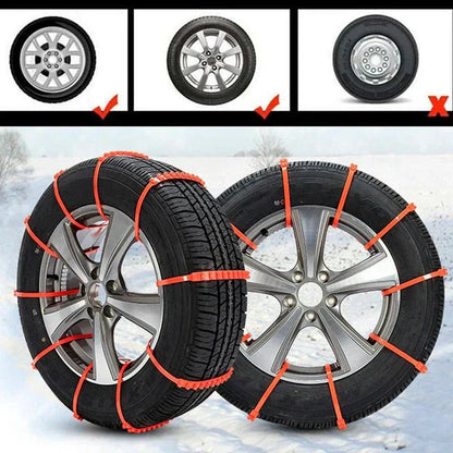 Winter Tire Traction Enhancer for Snowy Roads