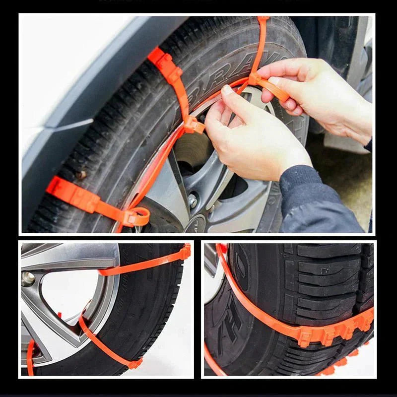 Winter Tire Traction Enhancer for Snowy Roads