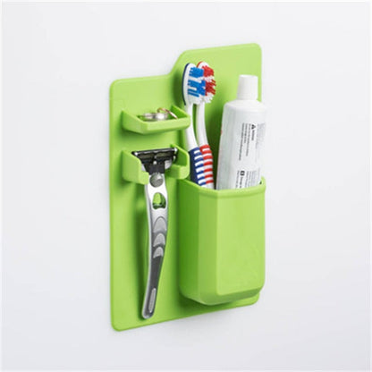 Practical Silicone Bathroom Storage Rack