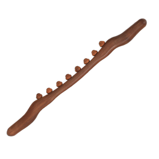 Natural Wood Massage Tool for Neck and Back Relief - Fesara