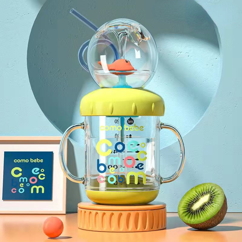 Fun Whale Sipper Water Bottle Cup - Fesara