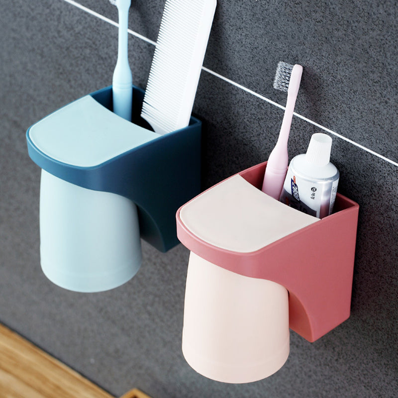 Adhesive Wall Mount Toothbrush Holder