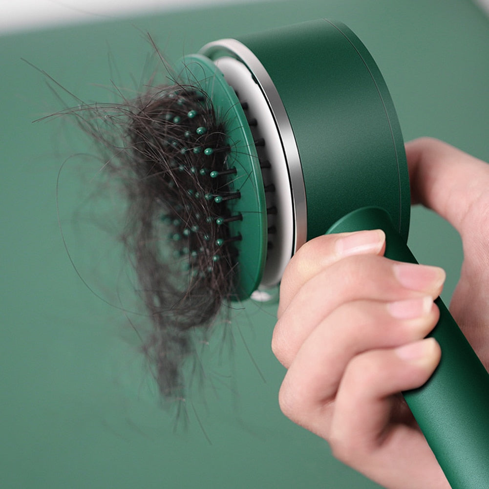 Easy Clean Detangling Hair Brush