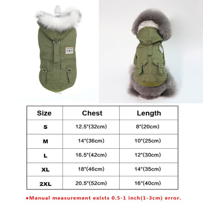 Stylish Faux Leather Dog Coat