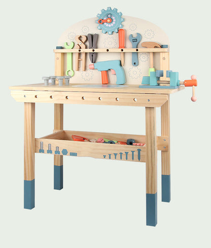 Kids Wooden Craft Tool Playset