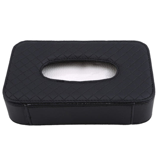 Premium Leather Car Tissue Holder - Fesara