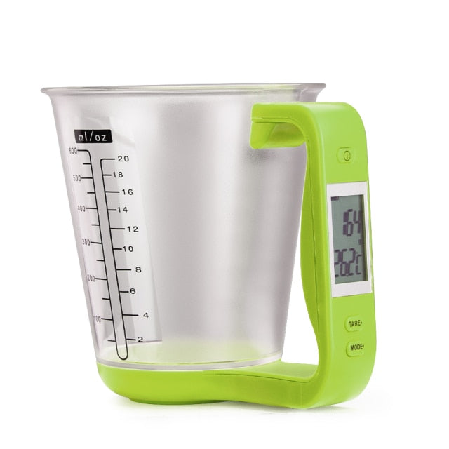 Accurate Electronic Kitchen Measuring Cup - Fesara