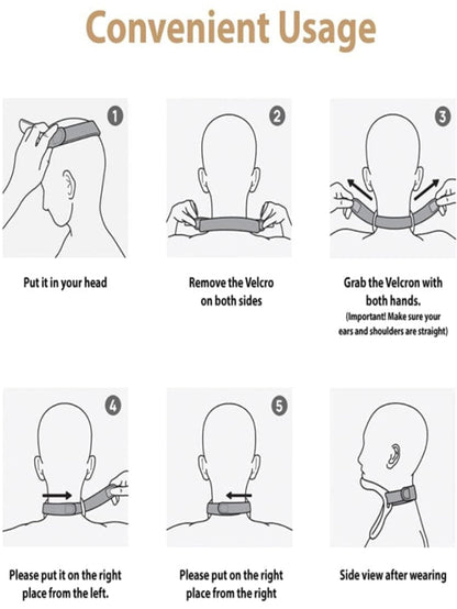 Comfortable Adjustable Cervical Neck Pillow
