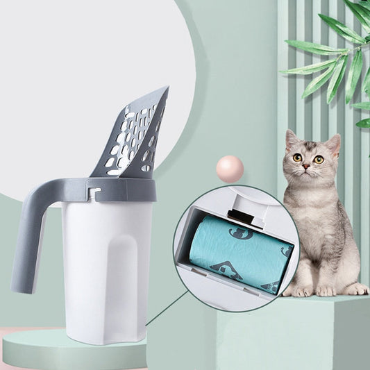 Compact Lightweight Pet Scoop Shovel - Fesara