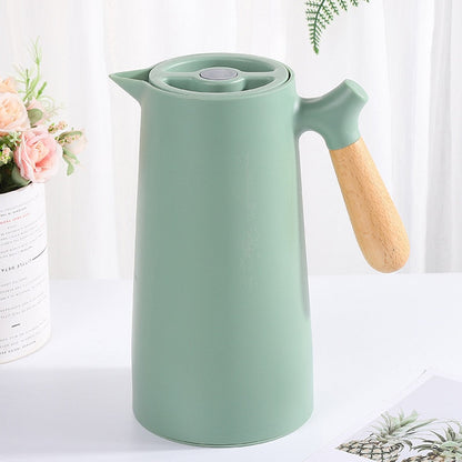 Simple Black Insulated Teapot Flask