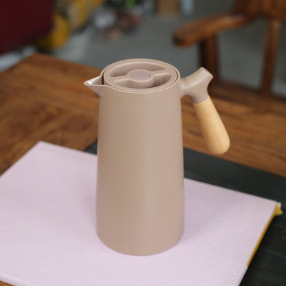 Simple Black Insulated Teapot Flask