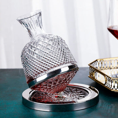 Luxury Crystal Glass Wine Decanter - Fesara