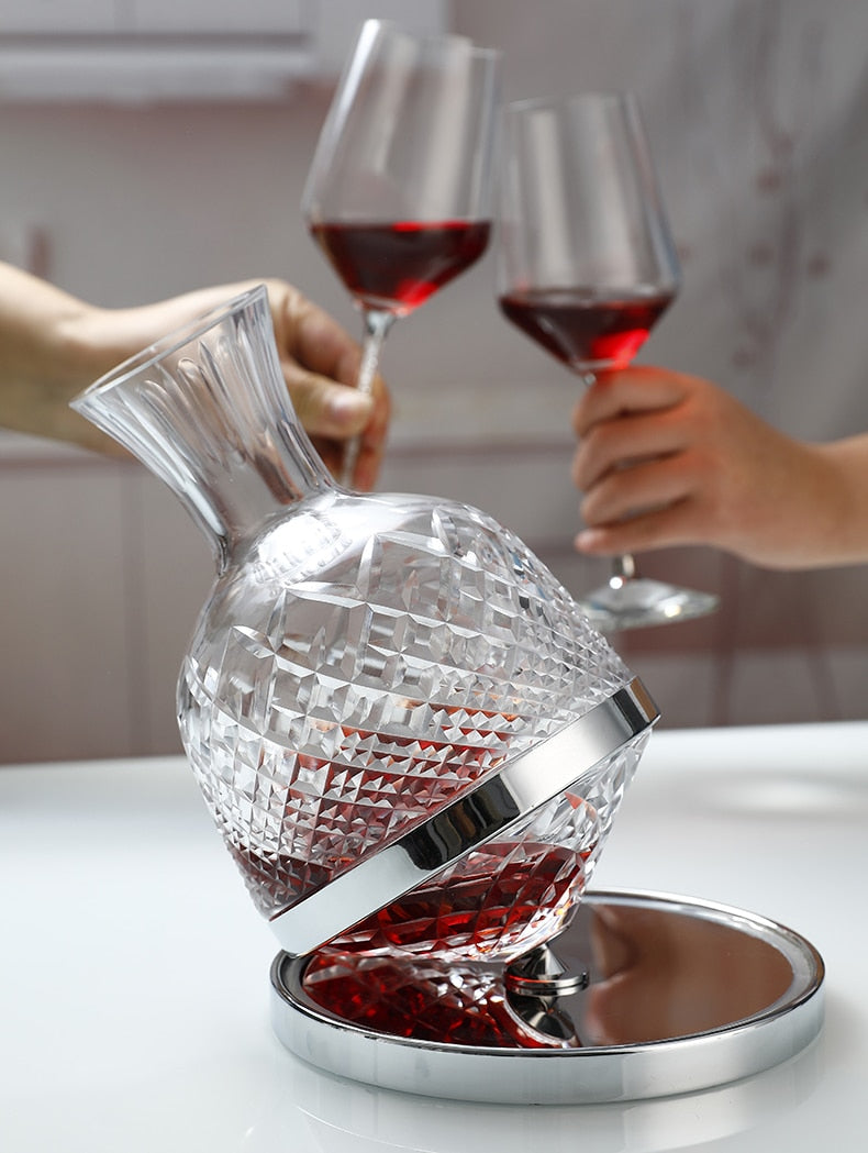 Luxury Crystal Glass Wine Decanter