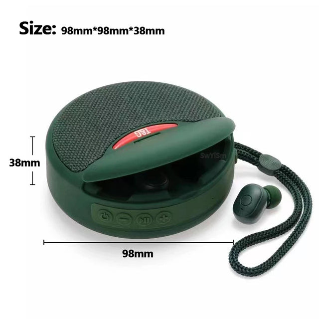 Wireless Bluetooth Earbuds Speaker Combo