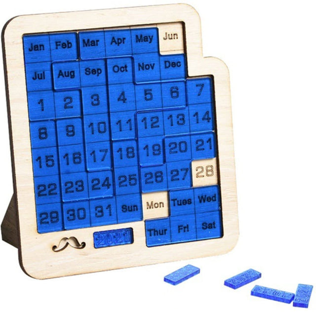 Fun Interactive Daily Puzzle Desk Calendar - Fesara