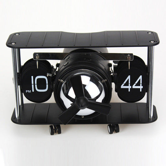 Retro Style Airplane Desk Clock - Fesara