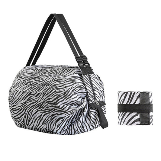 Spacious Reusable Canvas Folding Grocery Bag - Fesara