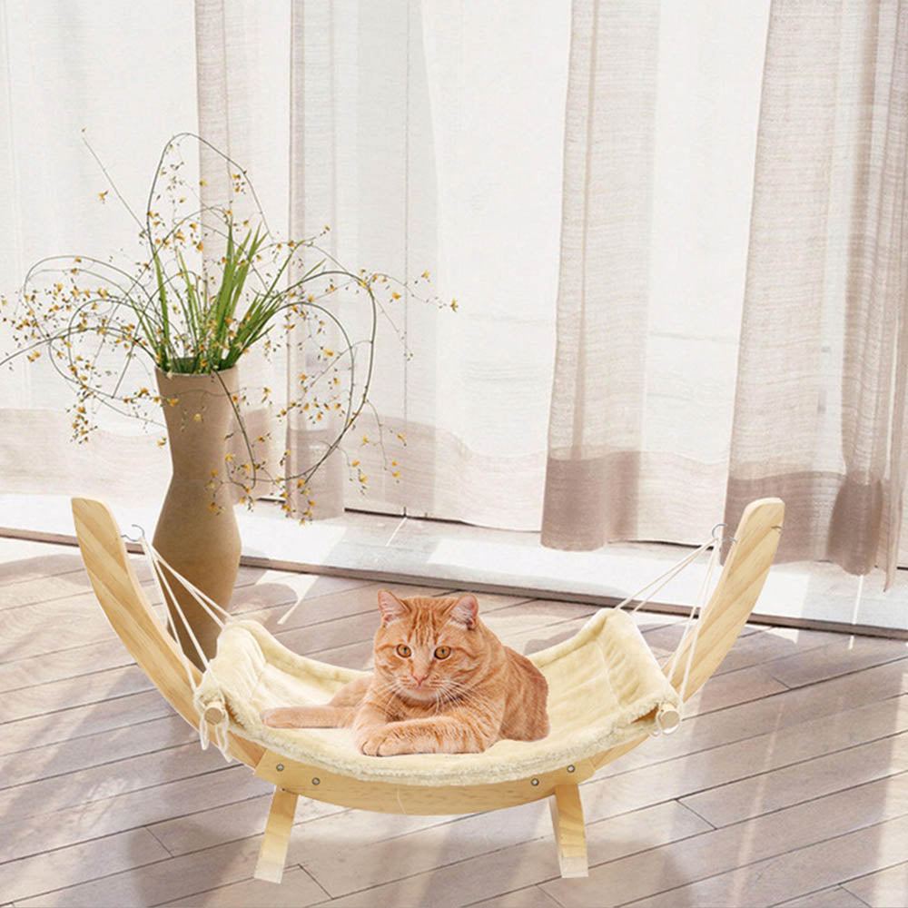 Stylish Wooden Pet Hammock