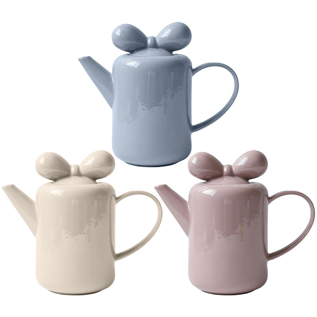 Elegant Floral Porcelain Tea Pot