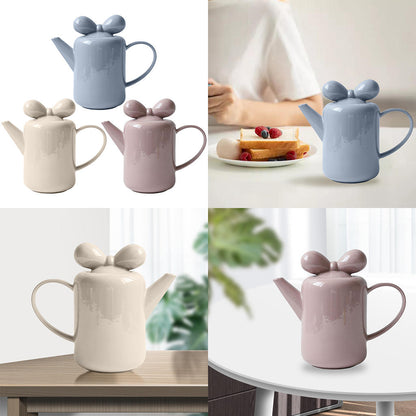 Elegant Floral Porcelain Tea Pot