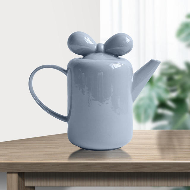 Elegant Floral Porcelain Tea Pot - Fesara