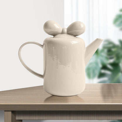 Elegant Floral Porcelain Tea Pot
