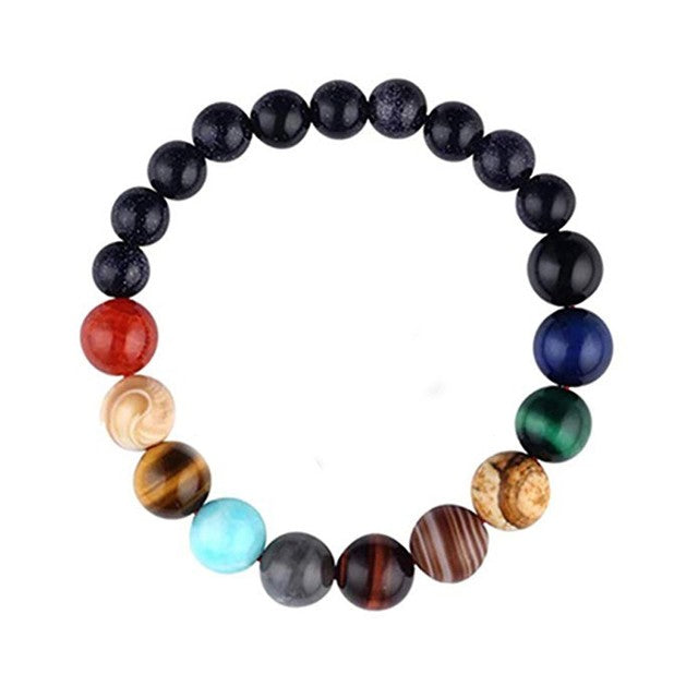 Fesara | Earthy Gemstone Crystal Beaded Bracelet - Fesara