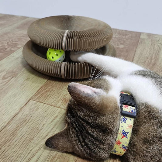 Fun Cat Toy with Adjustable Claw and Free Ball - Fesara