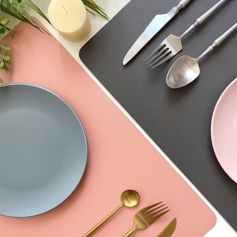 Waterproof Rectangular Table Placemats
