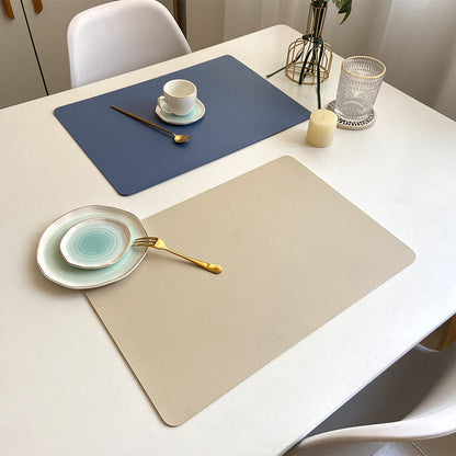 Waterproof Rectangular Table Placemats
