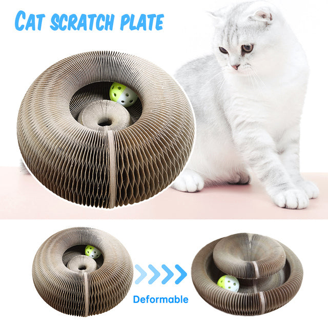 Collapsible Cat Scratching Board Toy - Fesara