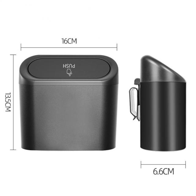 Compact Car Door Mount Trash Bin - Fesara