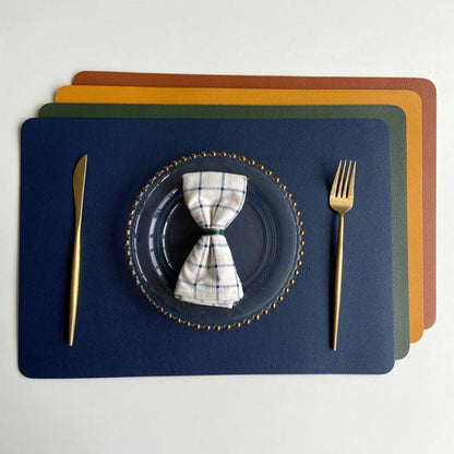 Waterproof Rectangular Table Placemats