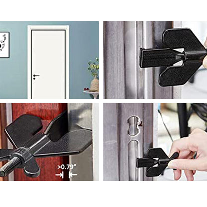 Compact Travel Safety Door Stop Lock
