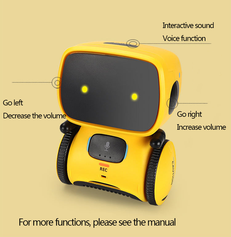 Fun Interactive Musical Robot Toy